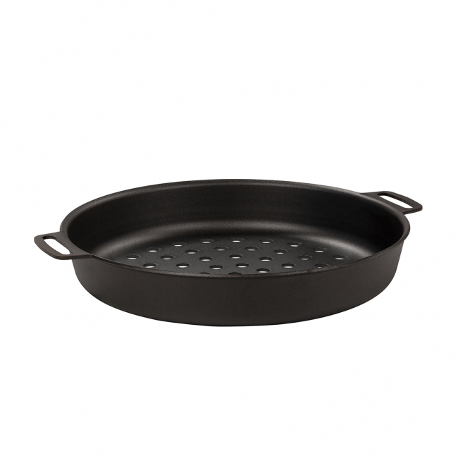 Perforated pan 30 cm in the group Carbon steel Frying pans at Kockums Jernverk AB (FPER30-080)