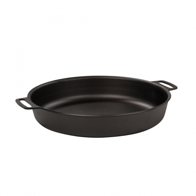 Dual handle pan 28 cm in the group Carbon steel Frying pans at Kockums Jernverk AB (STPF28-080)