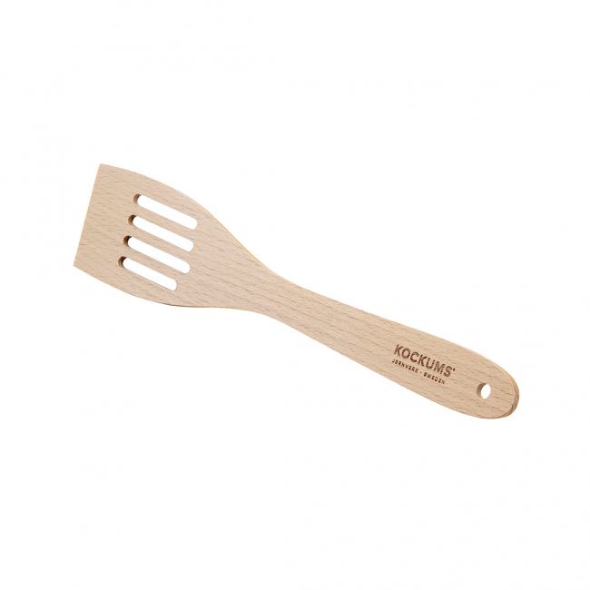 Spatula with slot, 30 cm in the group Wooden utensils / Cooking at Kockums Jernverk AB (THSTE-090)