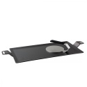 Set with griddle 63x27 and burger iron with neoprene