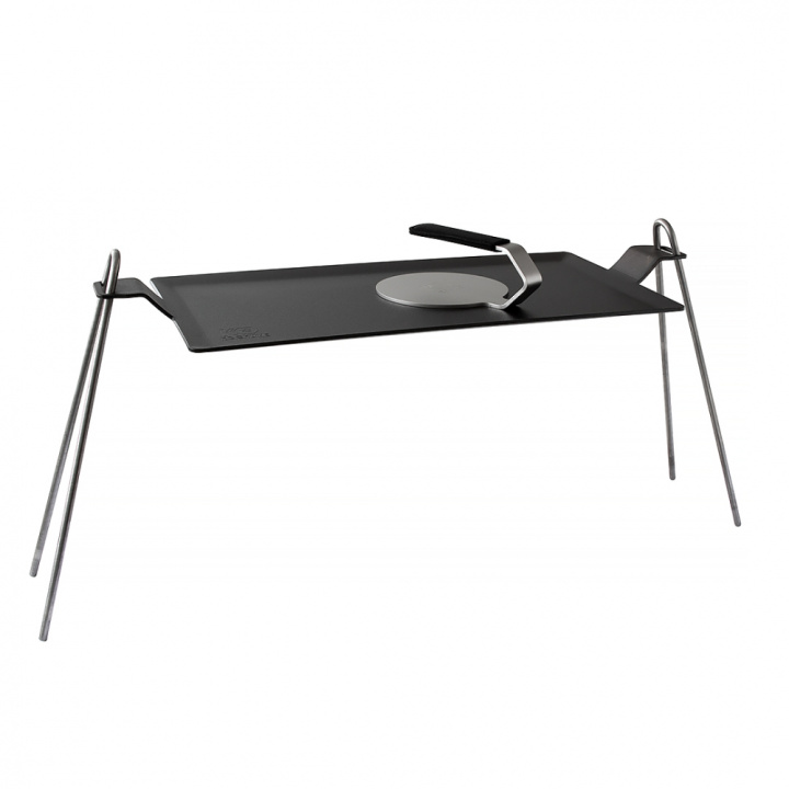 Set with griddle 63x27, fire stand and burger iron with neoprene in the group at Kockums Jernverk AB (SET0030)