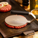 Burger Iron with handle cover of neopren