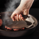 Burger Iron with handle cover of neopren