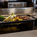 Griddle, carbon steel, 63x27 cm