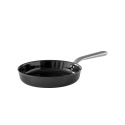 Carbon steel frying pan ø28 cm enamelled with ergonomic handle
