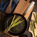 Carbon steel frying pan ø24 cm with ergonomic handle