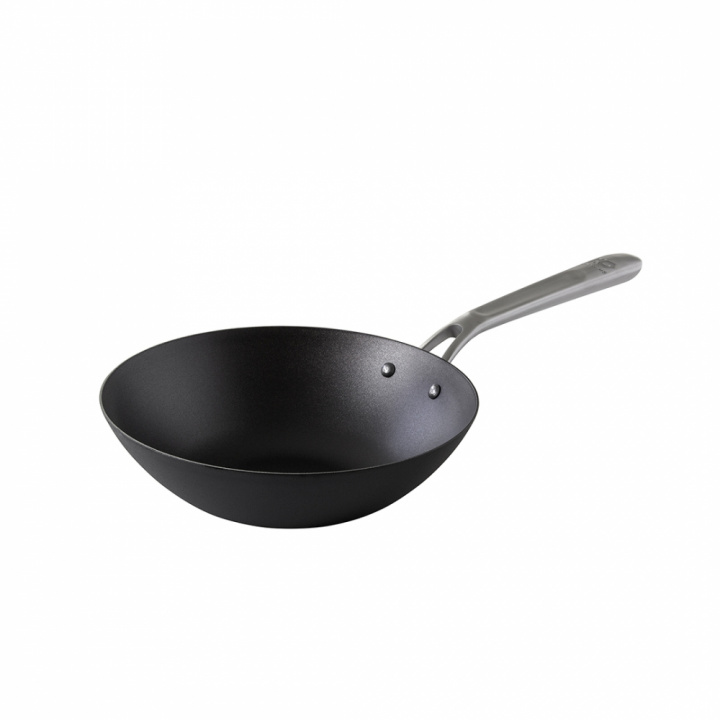Carbon Steel Stir fry pan 24 cm in the group Carbon steel Frying pans at Kockums Jernverk AB (WOK24-080)