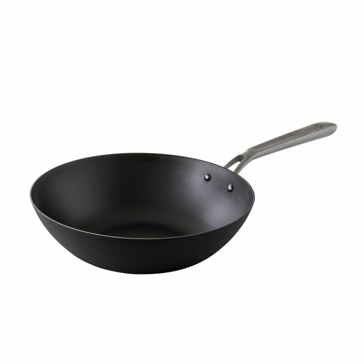 Carbon Steel Stir fry pan 28 cm in the group Carbon steel Frying pans at Kockums Jernverk AB (WOK28-080)