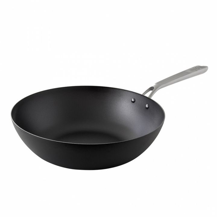 Carbon Steel Stir fry pan 32 cm in the group Carbon steel Frying pans at Kockums Jernverk AB (WOK32-080)